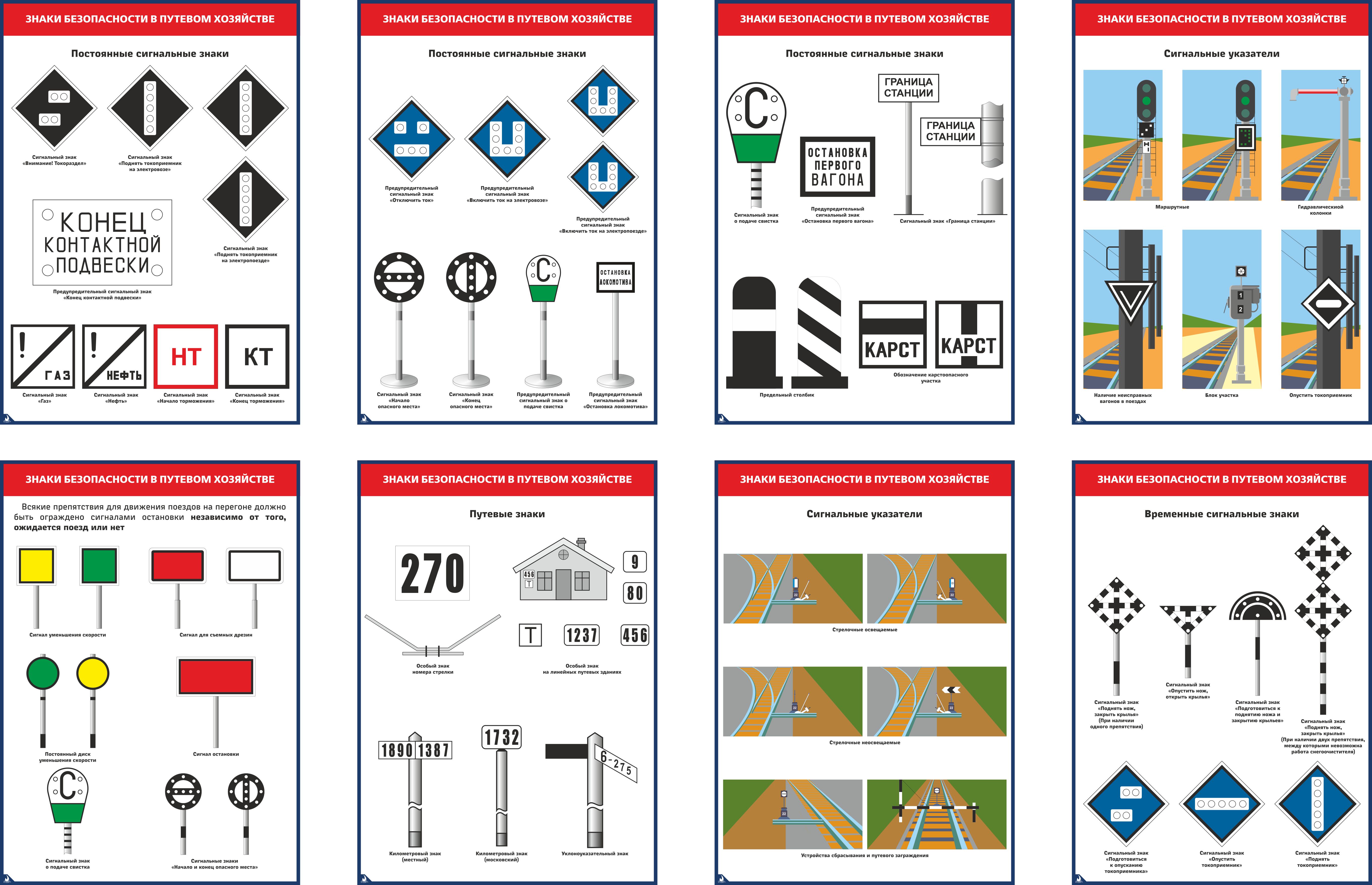 Знаки железнодорожного транспорта. Железнодорожные путевые знаки. Путевые и сигнальные знаки. Путевые и сигнальные знаки железных дорог. Путевые знаки на РЖД.